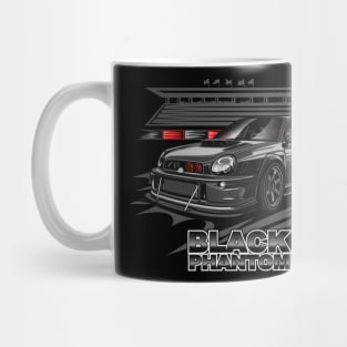 Subie Gang STi - Black Phantom (Black Edition) Mug